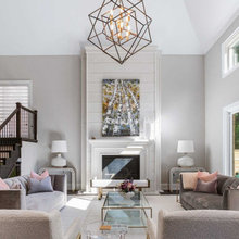 fireplace mantel