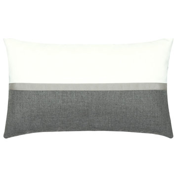 Mono Lumbar Indoor/Outdoor Performance Pillow, 12"x20"