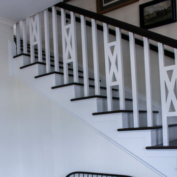 Project #32 | Cross Buck Farmhouse Stair