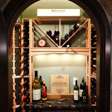 Lower Level Remodel with Wine Cellar in Wauwatosa