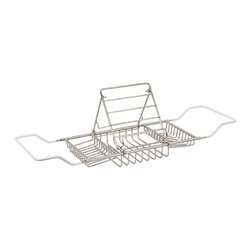 Randolph Morris Adjustable Tub Caddy with Reading Rack - Shower Caddies