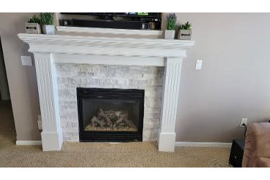 Example of a living room design in Wichita