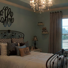monagram over bed
