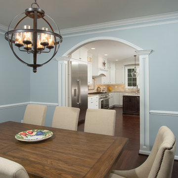 Focal Point of Family Gatherings, a Great Kitchen Remodel in Potomac Falls