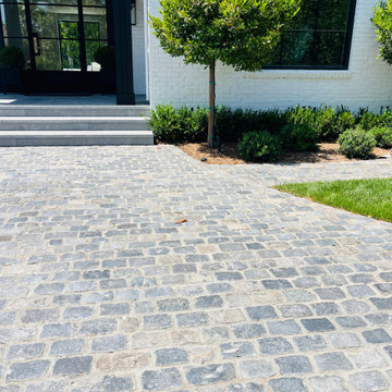 Reclaimed German Basalt Cobblestone