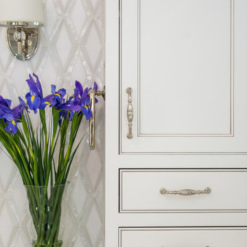 Fox Traditional Master Bathroom with Custom Vanity