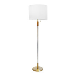 Worlds Away - Worlds Away Jed Floor Lamp - Floor Lamps