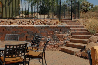 Elegant patio photo in Phoenix