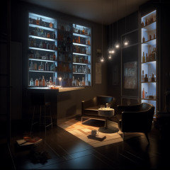 Help with layout design of hidden speakeasy room | Houzz Forum