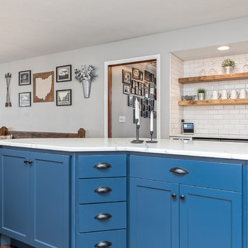 Transitional Two-Tone Kitchen Remodel