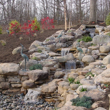 Hillside Waterfall