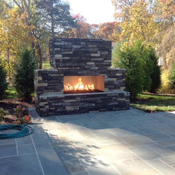 Fire Pit with CROSSFIRE&trade; Brass Burner - Fire Pits