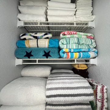Custom Storage | A Well Organized Linen Closet