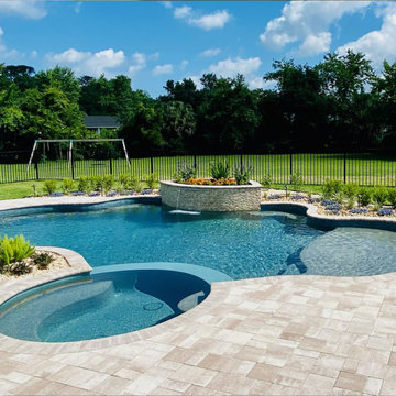 Welcome yourself home to a new outdoor living waterscape.