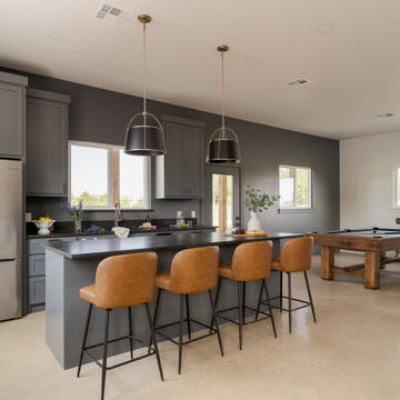 The Perfect Place to Host | Contemporary ADU & Sports Court in Edmond, Oklahoma
