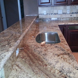 Sienna Bordeaux Granite Countertops - Products