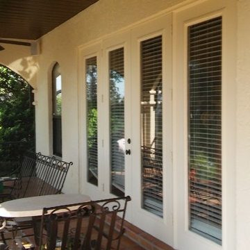 Faux finish lake front dream home