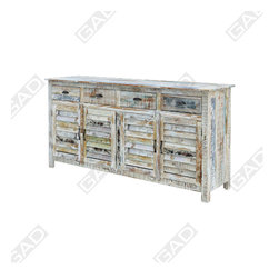 THE STRIPS RECLAIMED WOOD SIDEBOARD - Furniture