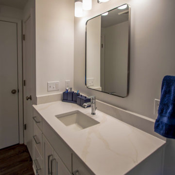 Kids bathroom remodel for clean style with durable, family-friendly function
