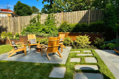 Inspiration for a contemporary patio remodel in DC Metro