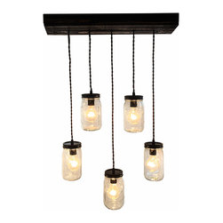 Mason Jar Chandelier - Products