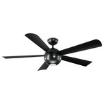Modern Forms Fans - Modern Forms Orb Ceiling Fan, Carbon Fiber - With its killer sci-fi style and smart functionality thanks to our exclusive Modern Forms app Orb is the ultimate case of smart meets cool. Its DC motor runs 70% more efficient than traditional AC fans and always keeps quiet, and Orb is breathtaking when finished in a sleek carbon fiber or Porsche-worthy silver.Modern Forms Fans pair with the smart home tech you know and love, including Google Assistant, Amazon Alexa, Samsung Smart Things, Nest, and Ecobee.Free app download: Sync with our exclusive Modern Forms app to control fan speed, use smart features like Adaptive Learning, create groups, and reduce energy costs. Optional battery operated RF remote is available (F-RC-WT).RF wall switch for local control included. Additional switches are available for 3 or 4 way setup (Part# F-WC-WT). Touch panel wall control with Modern Forms Fan App can be purchased separately (Part# F-TS-BK or -WT).Modern Forms Fans are made with incredibly efficient and completely silent DC motors and are up to 70% more efficient than traditional fans. Every fan is factory-balanced and sound tested to ensure each fan will never wobble, rattle or click.Integrated LED light powered by WAC Lighting, features smooth and continuous brightness control. An optional cover is included to conceal luminaire.Wet Location Listed for indoor or outdoor applications. Can be installed on slope ceilings up to a 32 degree slope (XF-SCK Slope Ceiling Kit available for slopes 32-45 Degrees). Downrods sold separately for longer lengths.
