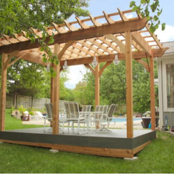 Voyage Decking in Sierra - Deck Tiles And Planks