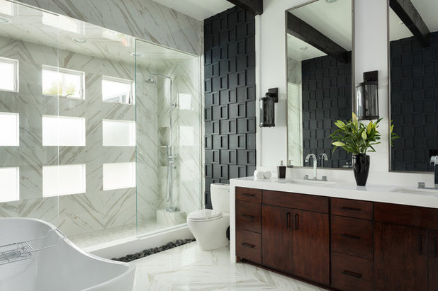 Современный Ванная комната by Susan Thiel Design