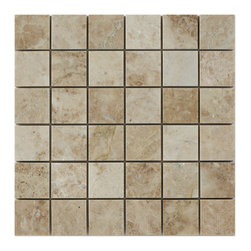 2x2 Cappuccino Polished Mosaic - Home Accessories & Decor