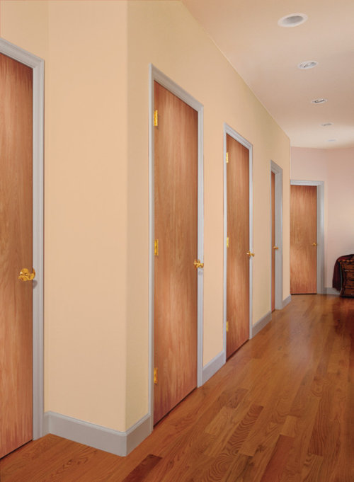 Hallway Before and After