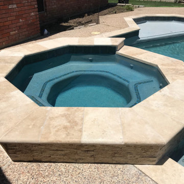 Travertine Coping