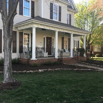 Stacked Stone Border - "Natural" Look