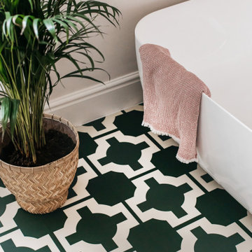 Parquet Hunter Green