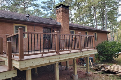 Inspiration for a deck remodel in Atlanta