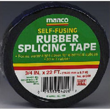 Duck 04200 Rubber Electrical Tape, 3/4"x22'