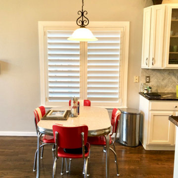 "Clear view Invisiline" Plantation Shutter applications