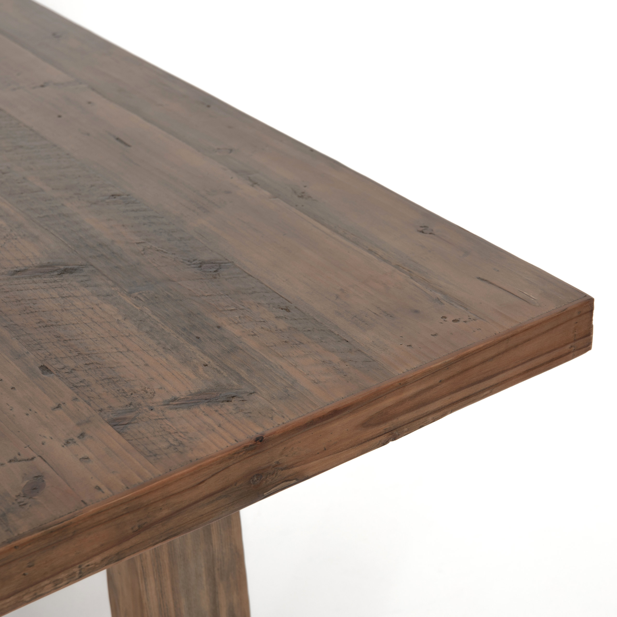Otto Dining Table, 110", Honey Pine - Rustic - Dining Tables - by Four Hands | Houzz