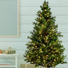 Serene Spaces Living Prelit Faux Pine Tree With 450 LED Lights, 60" Tall