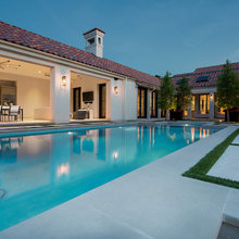 modern pool