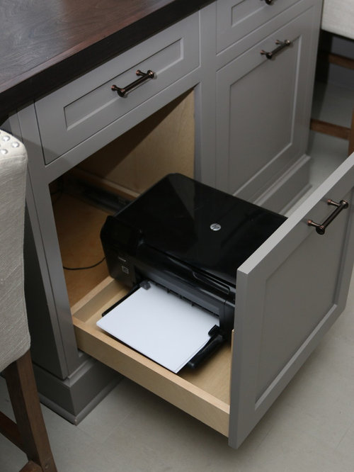 Hidden Printer Houzz