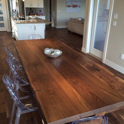 Custom Visser Table and Bench - Dining Tables