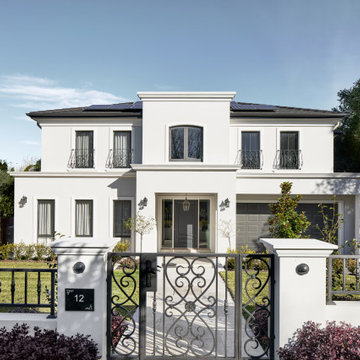 Wahroonga French Provincial custom home