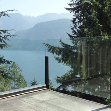 Exterior Glass Railings