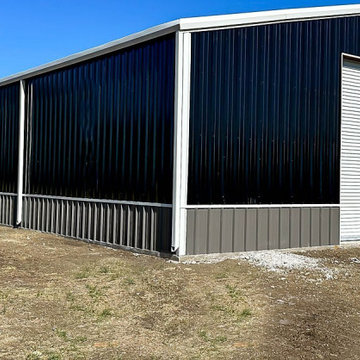 Metal Shop — Gable End & Roll-Up Door