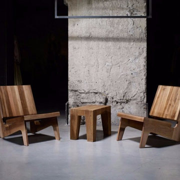 Cees Braakman Solid Walnut Chair