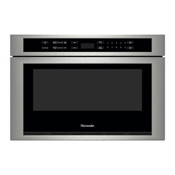 Thermador 24" Built-in Microwave Drawer, Stainless Steel | MD24JS - Microwave Ovens