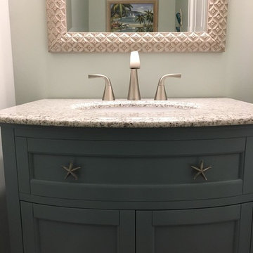 Custom Powder Room Vanity