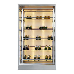 Custom Aluminum Wine Cabinet - Products