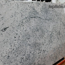 Siberian White Granite Slab - Kitchen Countertops