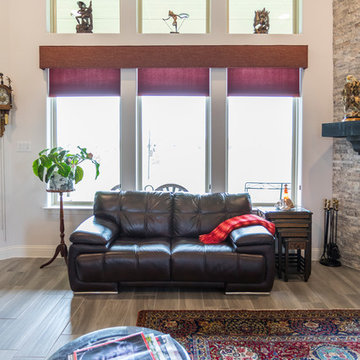 New Home Graber CrystalPleat® Cellular blinds & cornice